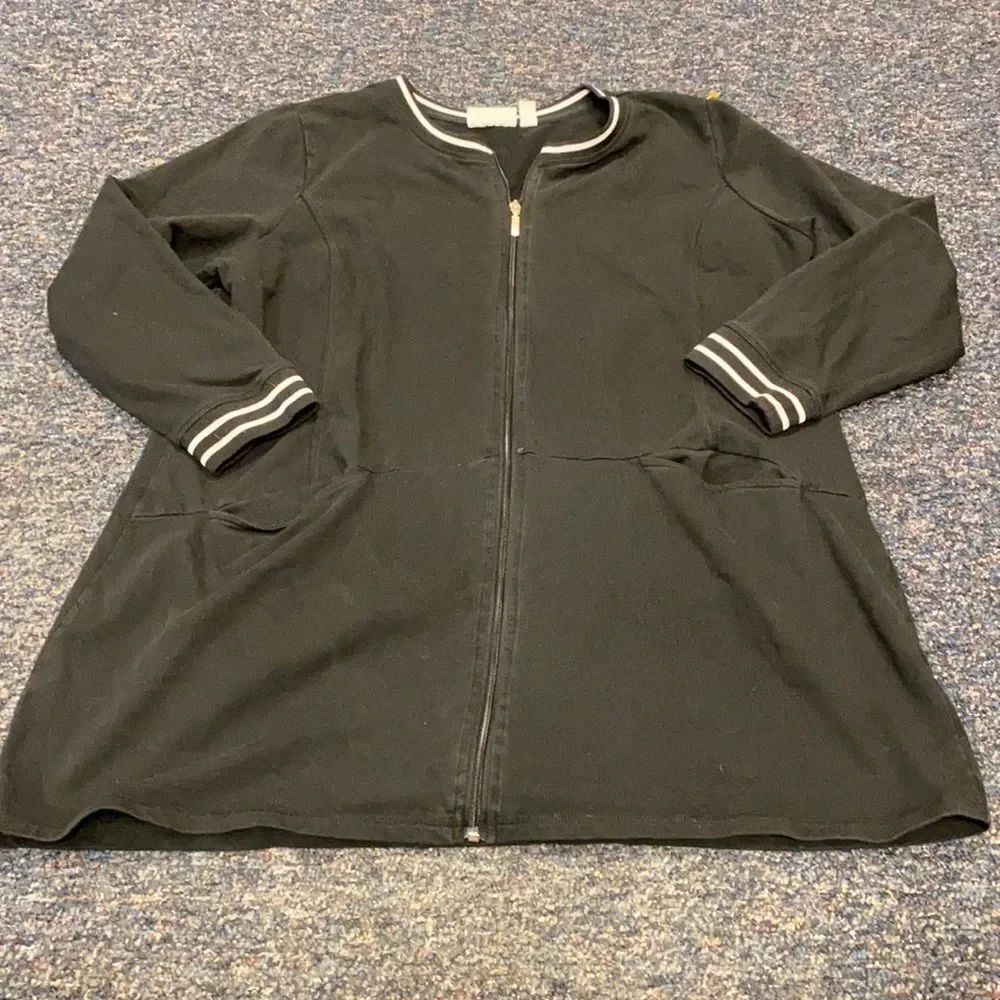 D & Co Active Oversized Zip up sweatshirt sz. XL
